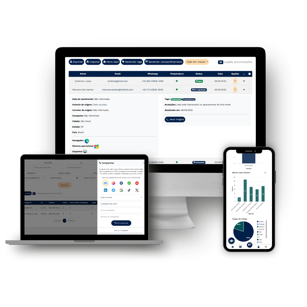 Recursos do Portal Maion Imóveis